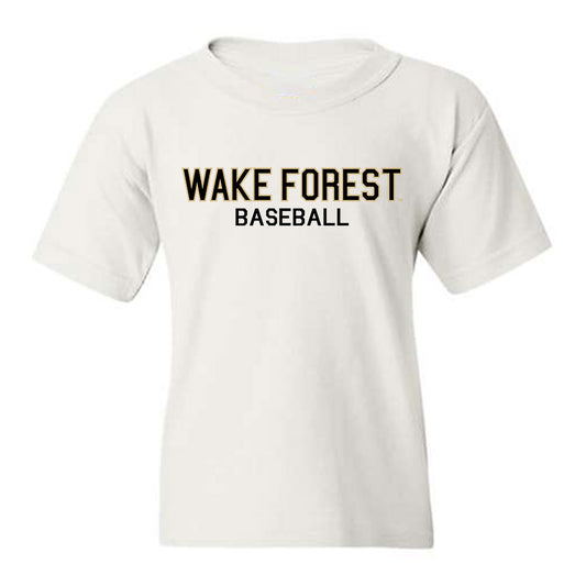 Wake Forest - NCAA Baseball : Matt Scannell - Classic Shersey Youth T-Shirt-0