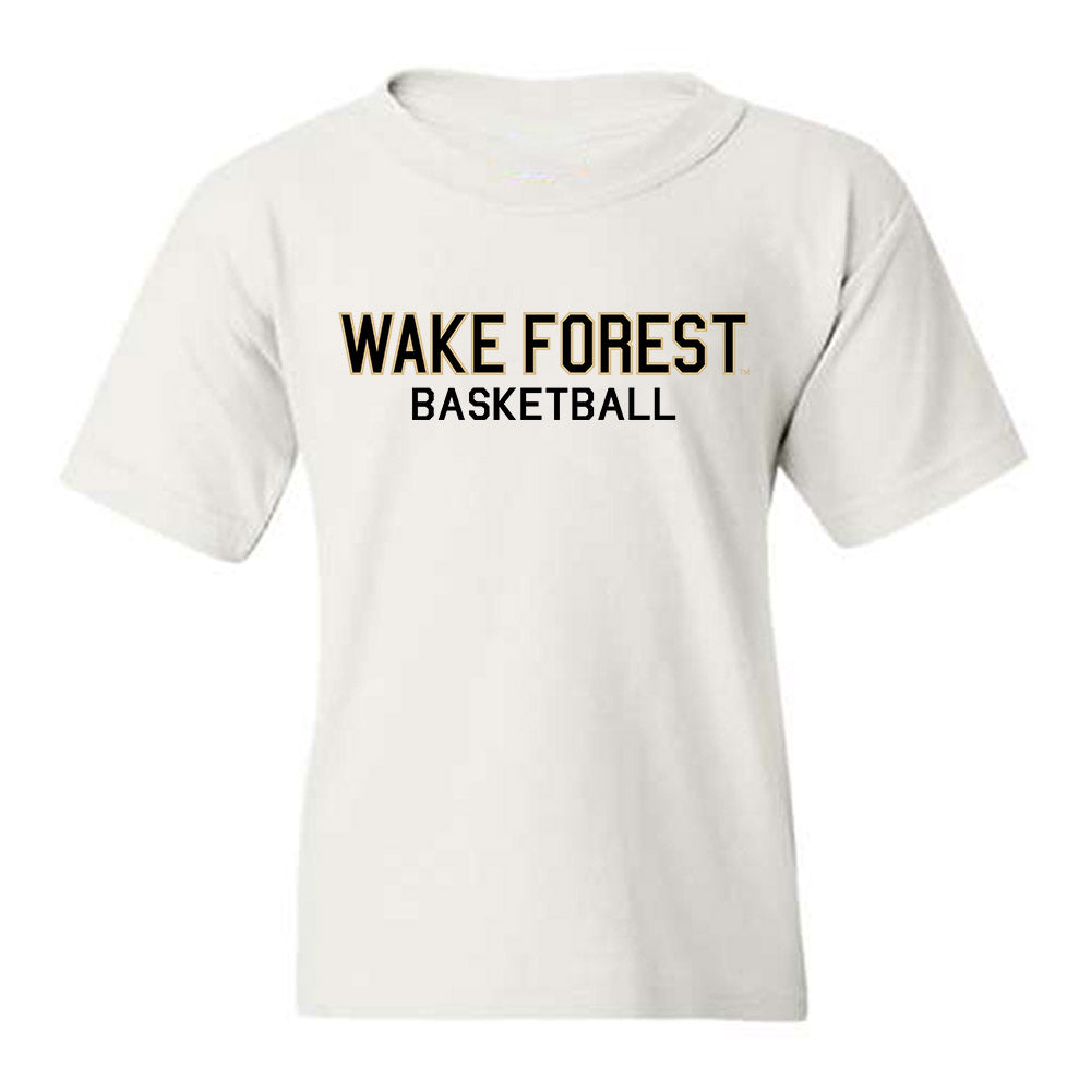 Wake Forest - NCAA Men's Basketball : Nate Calmese - Classic Shersey Youth T-Shirt-0