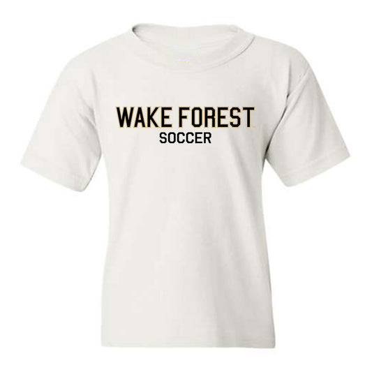 Wake Forest - NCAA Men's Soccer : Cristian Escribano - Youth T-Shirt