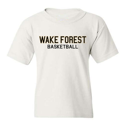 Wake Forest - NCAA Men's Basketball : Vincent Ricchiuti - Classic Shersey Youth T-Shirt-0