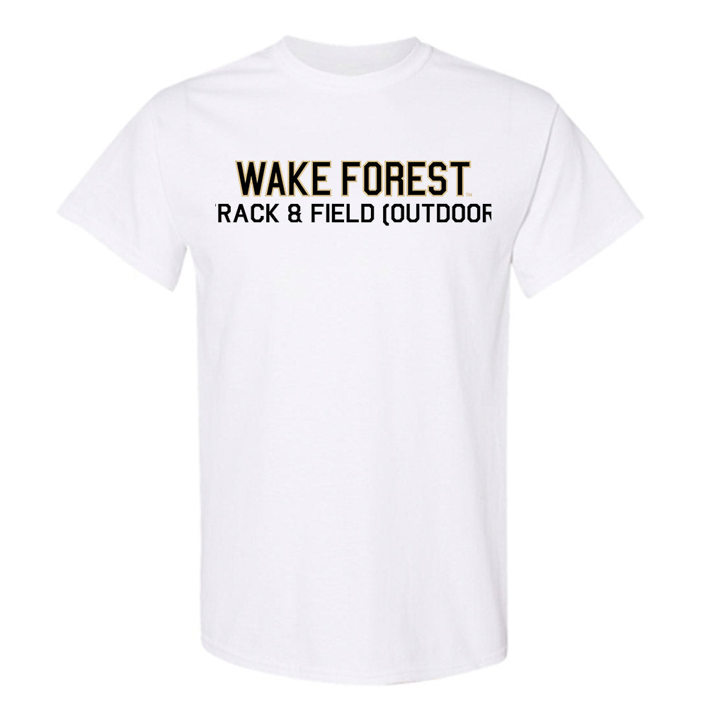 Wake Forest - NCAA Men's Track & Field : Hunter Jones - Classic Shersey T-Shirt-0