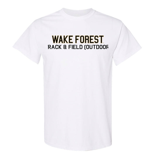 Wake Forest - NCAA Men's Track & Field : Hunter Jones - Classic Shersey T-Shirt-0