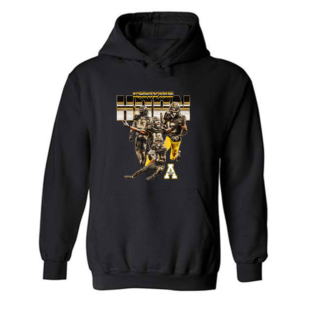 App State - NCAA Football : Christan Horn - Player Collage Hooded Sweatshirt