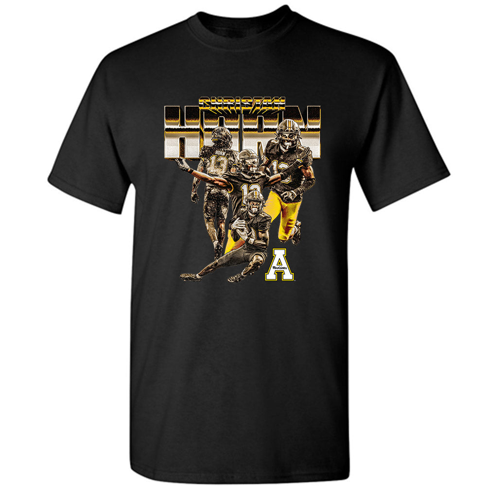 App State - NCAA Football : Christan Horn - T-Shirt