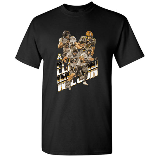 App State - NCAA Football : Samuel (Eli) Wilson - T-Shirt Player Collage