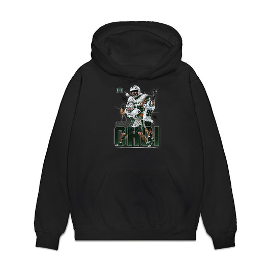Hawaii - NCAA Football : Andrew Choi - Collage Premium Hooded Sweatshirt-0