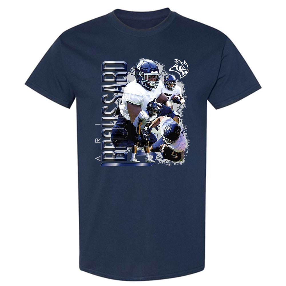 Rice - NCAA Football : Ari Broussard - Player Collage T-Shirt