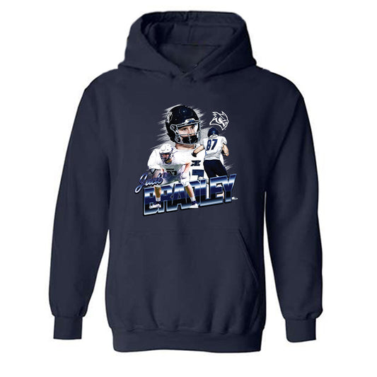 Rice - NCAA Football : Jack Bradley - Hooded Sweatshirt Player Collage