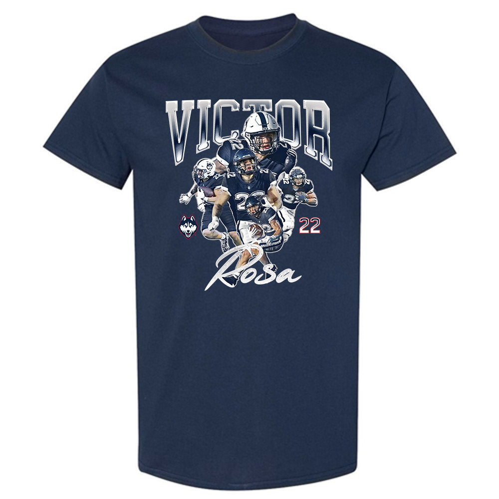 UConn - NCAA Football : Victor Rosa - T-Shirt Player Collage