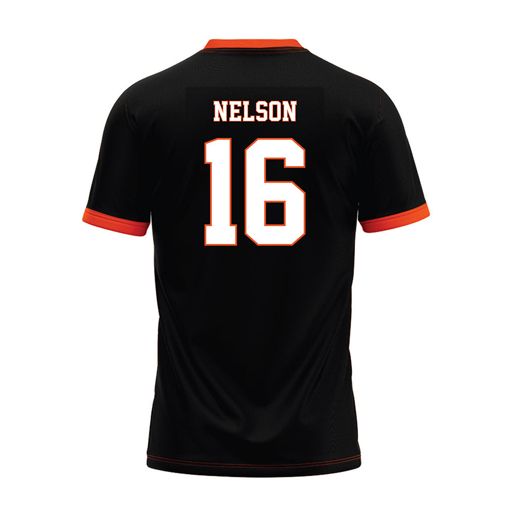 Oklahoma State - NCAA Football : Willie Nelson - Premium Football Jersey