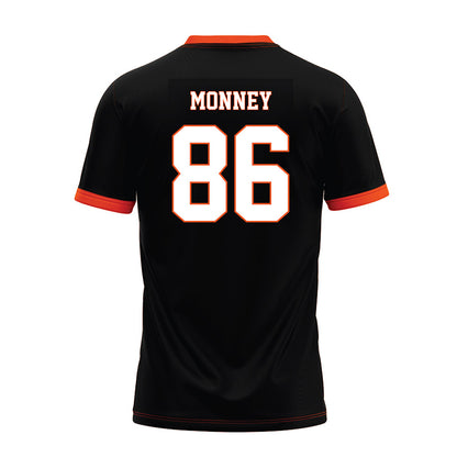 Oklahoma State - NCAA Football : Will Monney - Black Premium Football Jersey-1