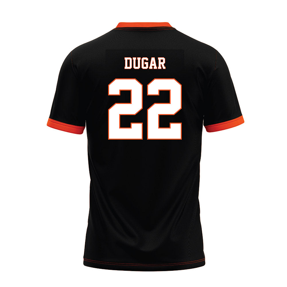 Oklahoma State - NCAA Football : Dejuan Dugar - Black Premium Football Jersey-1