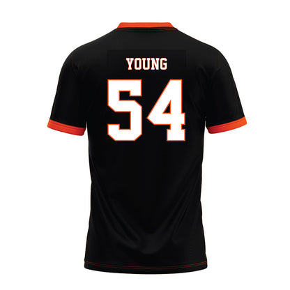 Oklahoma State - NCAA Football : Austin Young - Premium Football Jersey