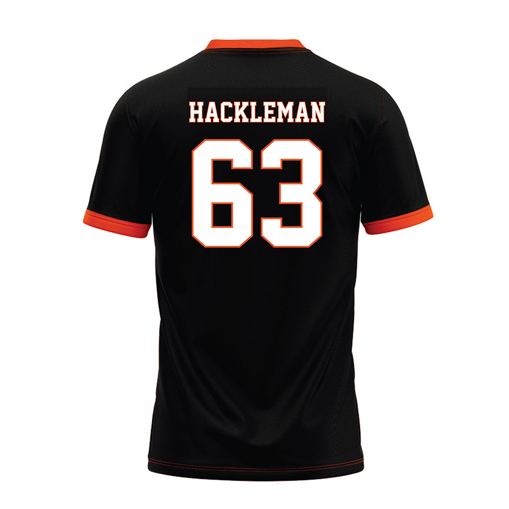 Oklahoma State - NCAA Football : Caleb Hackleman - Premium Football Jersey