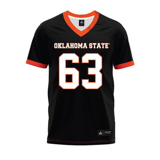 Oklahoma State - NCAA Football : Caleb Hackleman - Premium Football Jersey