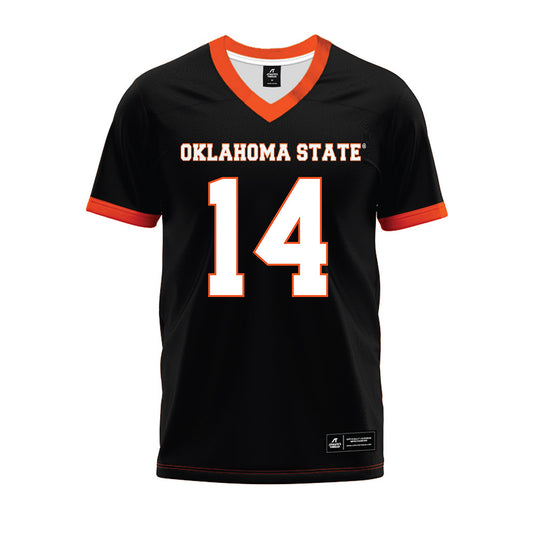 Oklahoma State - NCAA Football : Landyn Cleveland - Premium Football Jersey