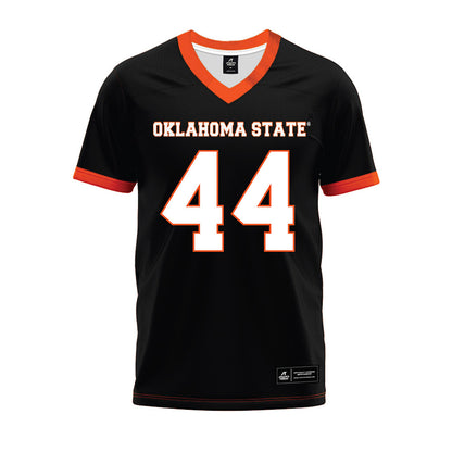 Oklahoma State - NCAA Football : Rashod Bradley - Black Premium Football Jersey-0