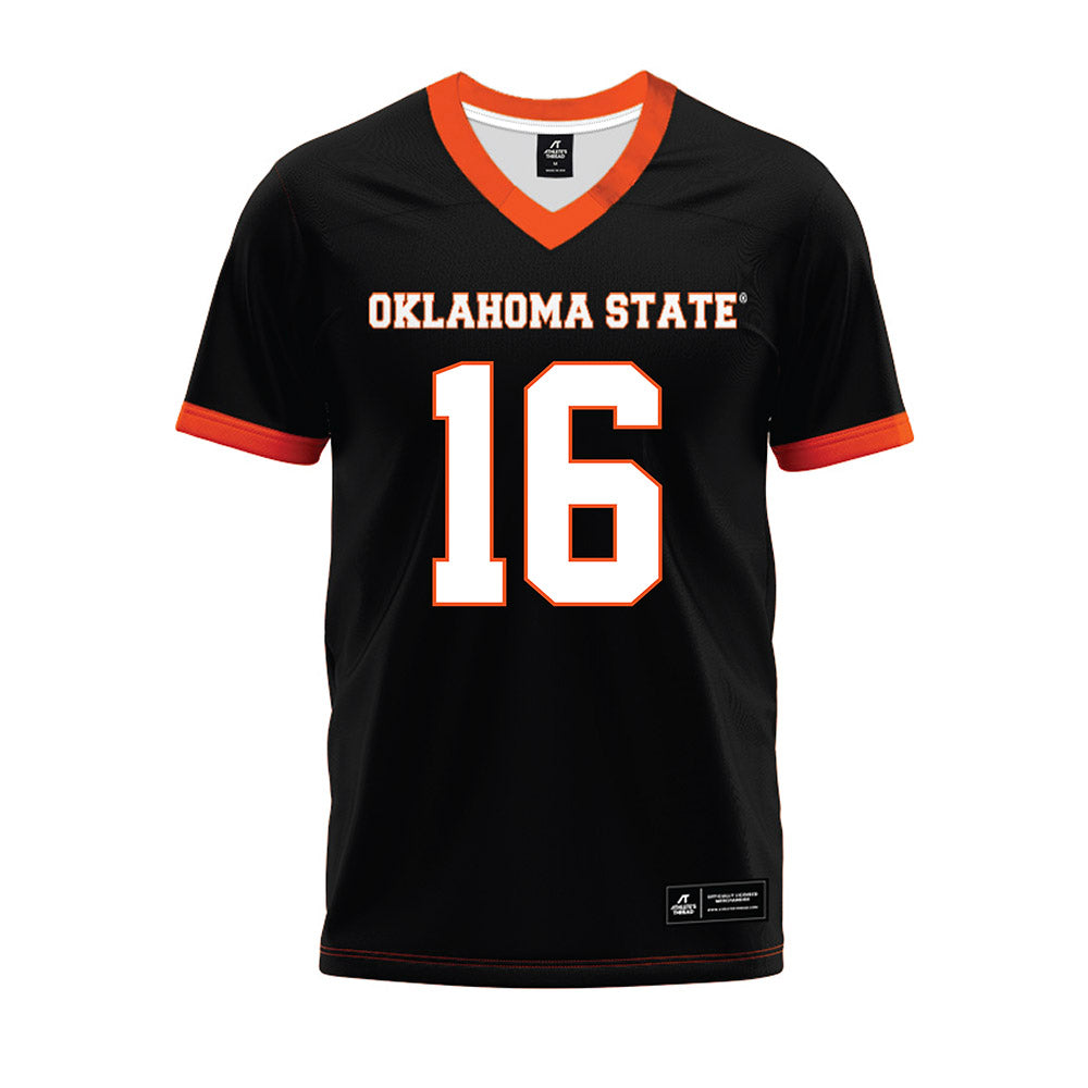 Oklahoma State - NCAA Football : Willie Nelson - Premium Football Jersey