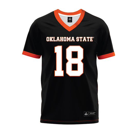 Oklahoma State - NCAA Football : David Kabongo - Premium Football Jersey