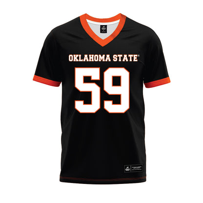 Oklahoma State - NCAA Football : Wyatt Holmes - Premium Football Jersey