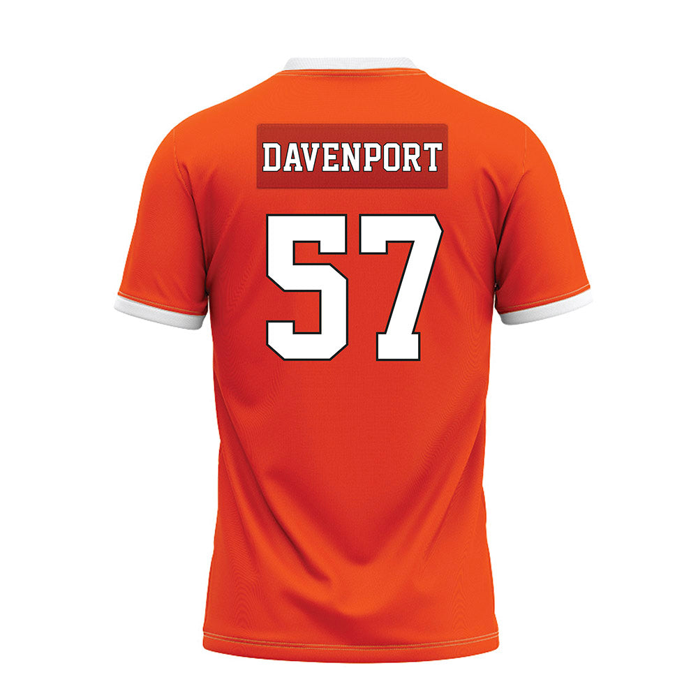 Oklahoma State - NCAA Football : Aidan Davenport - Premium Football Jersey