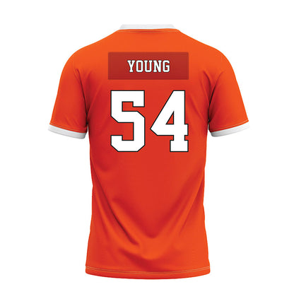 Oklahoma State - NCAA Football : Austin Young - Premium Football Jersey