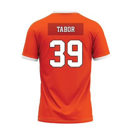 Oklahoma State - NCAA Football : Drake Tabor - Orange Premium Football Jersey