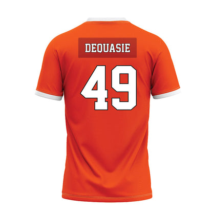 Oklahoma State - NCAA Football : Reed DeQuasie - Orange Premium Football Jersey