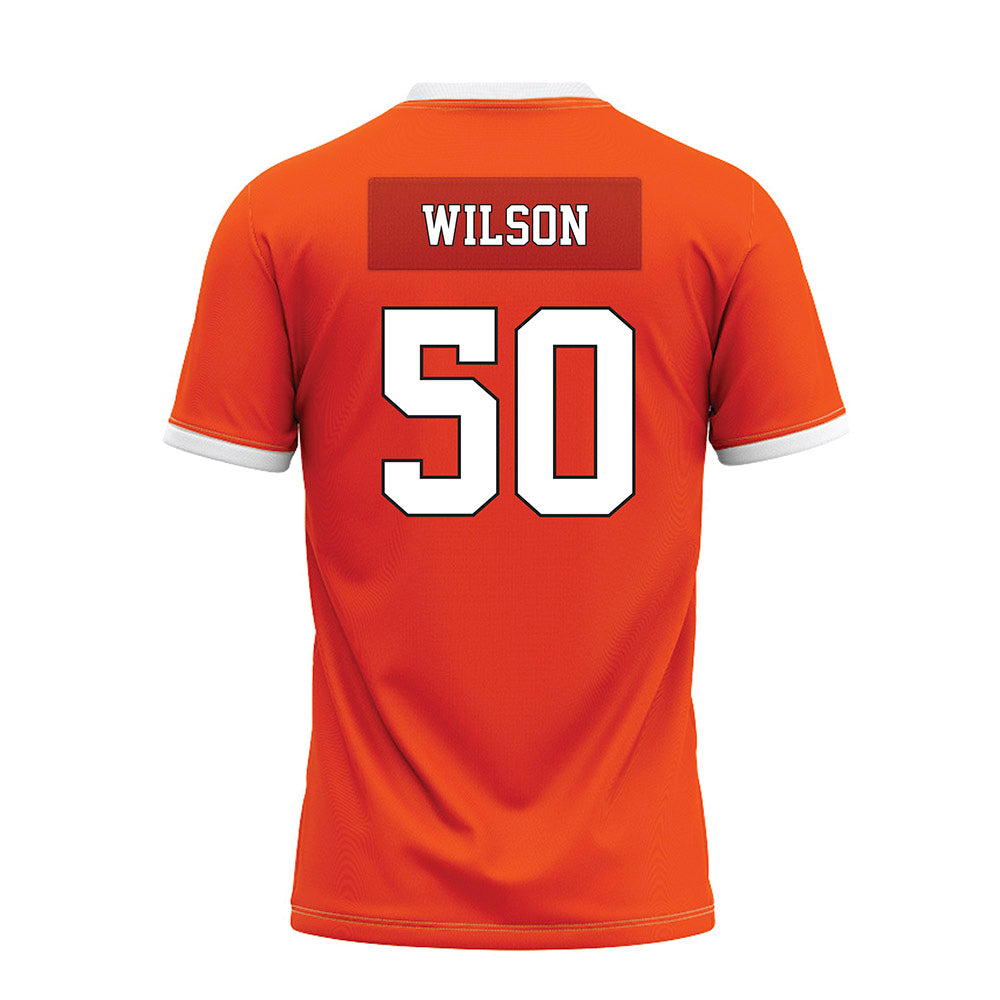 Oklahoma State - NCAA Football : Gunnar Wilson - Premium Football Jersey