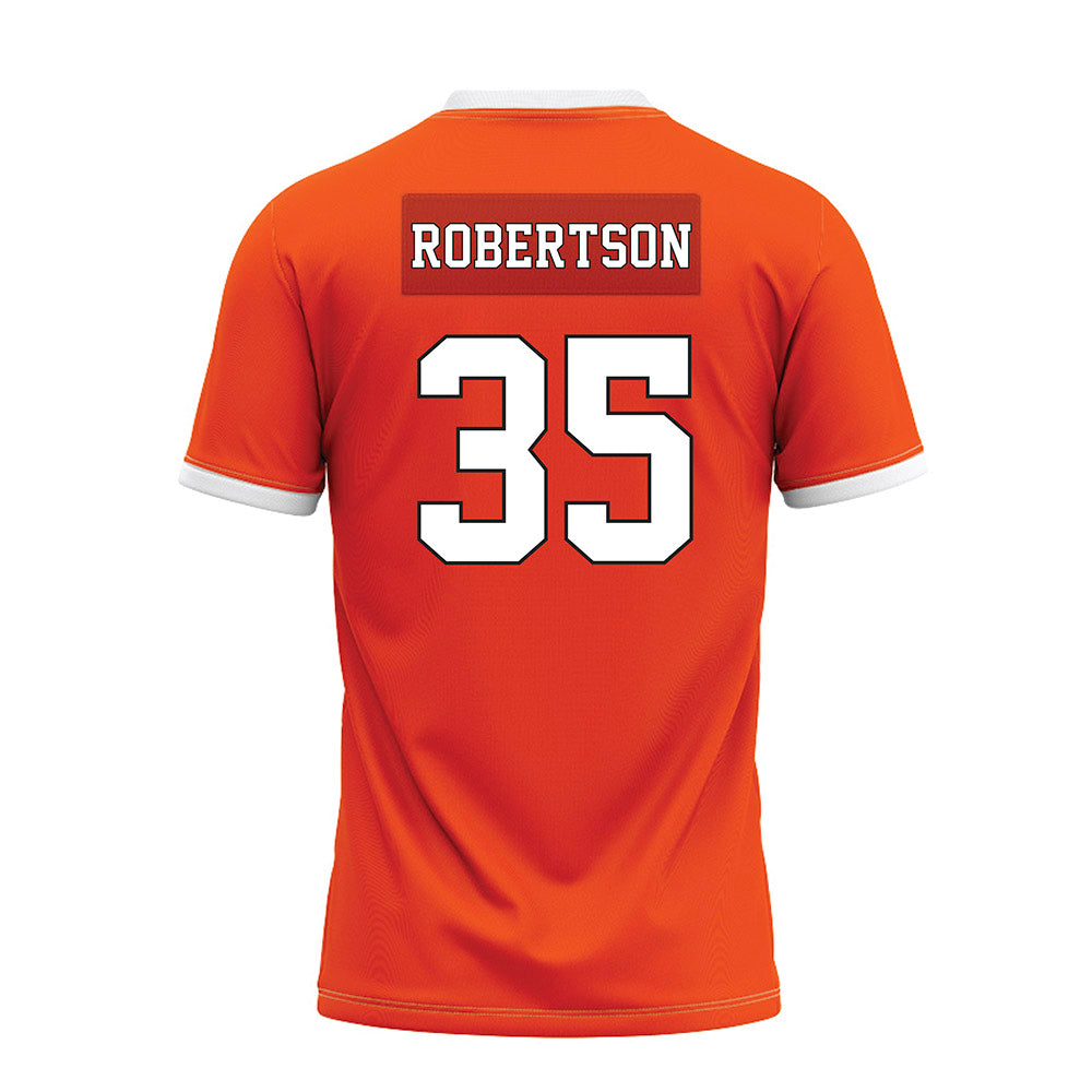 Oklahoma State - NCAA Football : Baxter Robertson - Premium Football Jersey