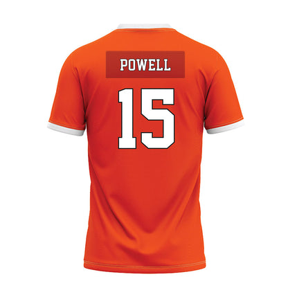 Oklahoma State - NCAA Football : Kameron Powell - Orange Premium Football Jersey-1