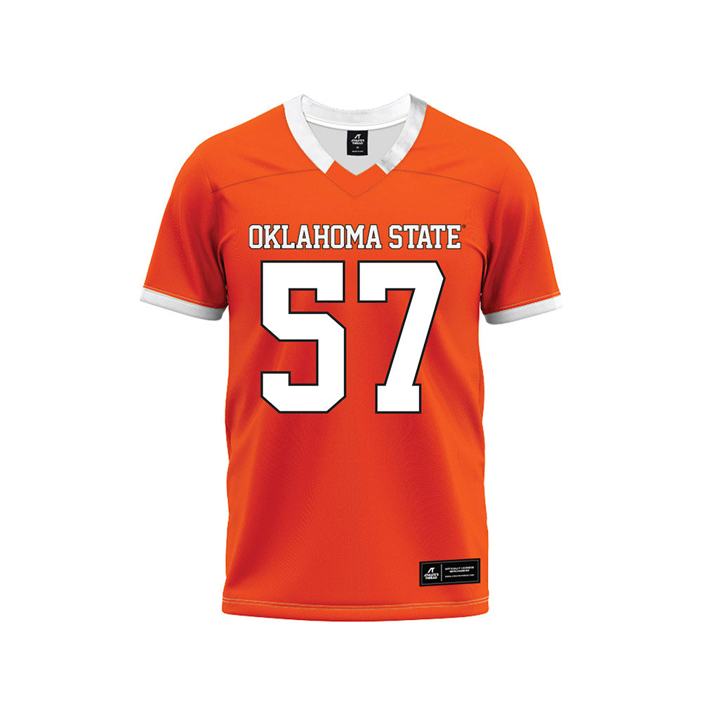 Oklahoma State - NCAA Football : Aidan Davenport - Premium Football Jersey