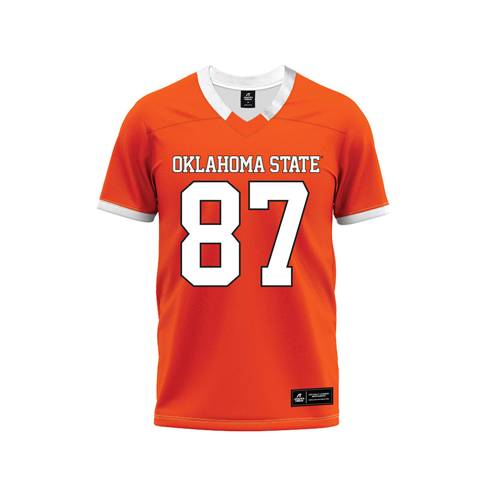 Oklahoma State - NCAA Football : Cason Cabbiness - Premium Football Jersey