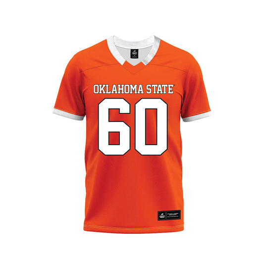 Oklahoma State - NCAA Football : Chauncey Johnson - Orange Premium Football Jersey