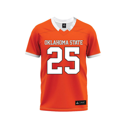 Oklahoma State - NCAA Football : Hudson Devins - Premium Football Jersey