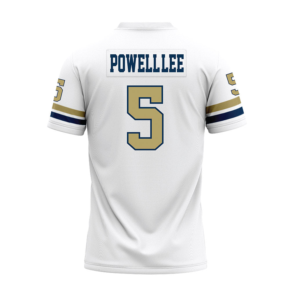 Georgia Tech - NCAA Football : Clayton Powell-Lee - White Premium Football Jersey