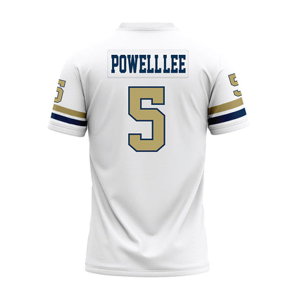 Georgia Tech - NCAA Football : Clayton Powell-Lee - White Premium Football Jersey