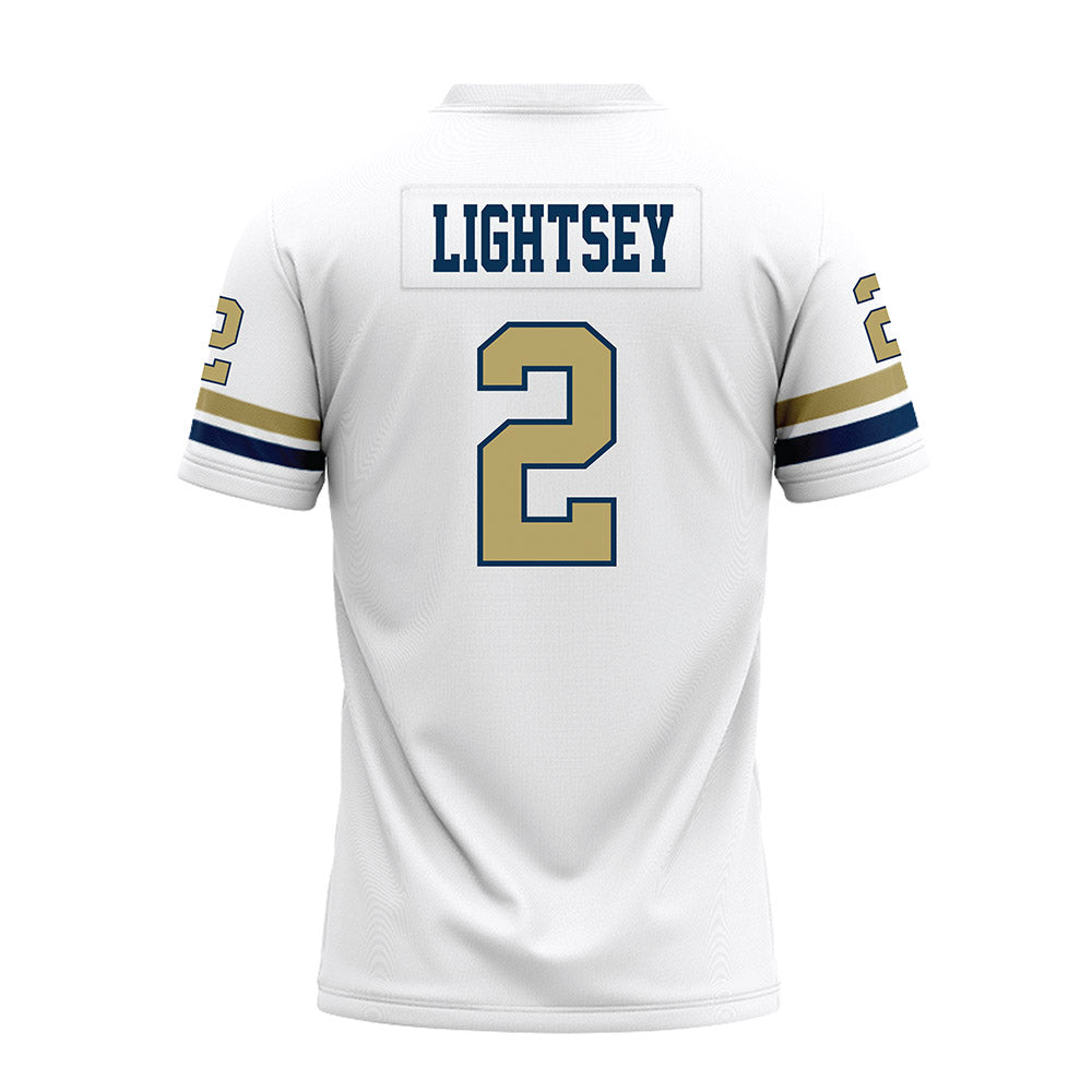Georgia Tech - NCAA Football : Ej Lightsey - White Premium Football Jersey