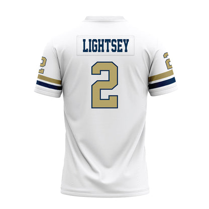 Georgia Tech - NCAA Football : Ej Lightsey - White Premium Football Jersey