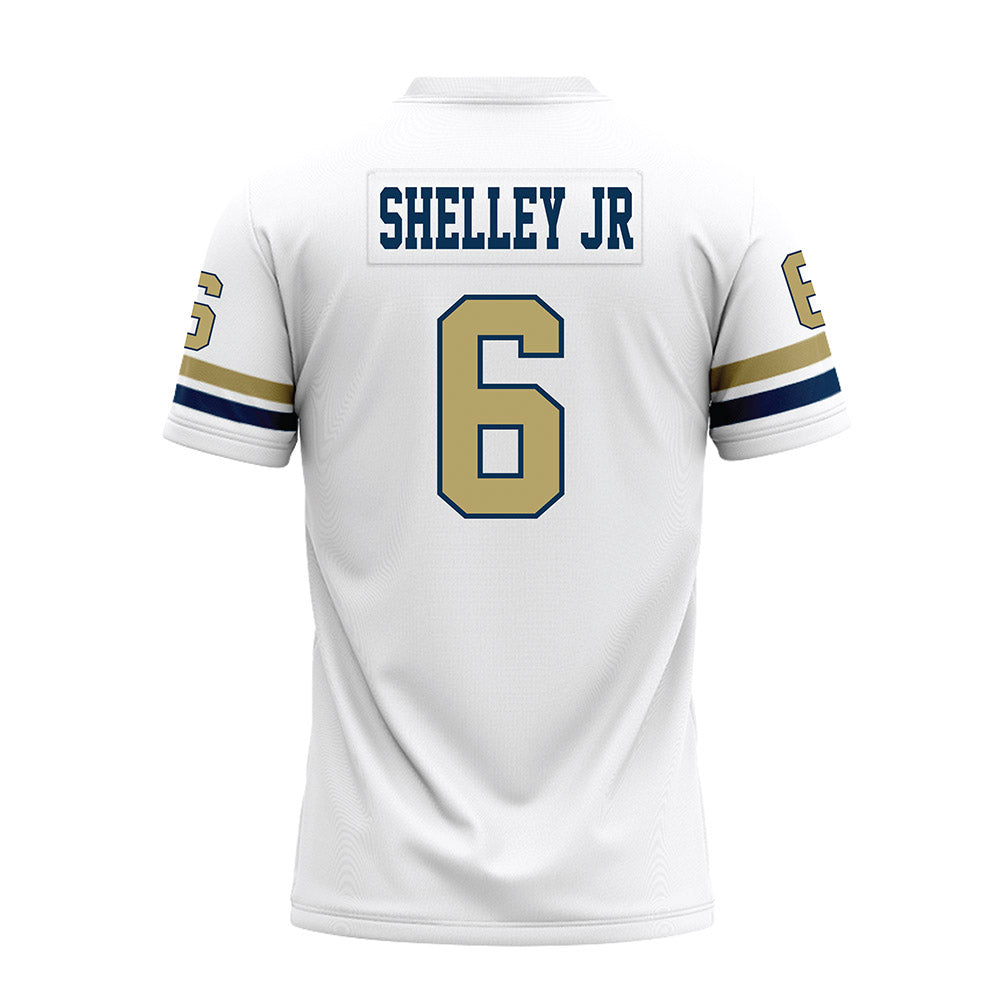 Georgia Tech - NCAA Football : Rodney Shelley Jr - White Premium Football Jersey