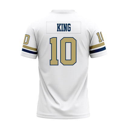 Georgia Tech - NCAA Football : Haynes King - White Premium Football Jersey