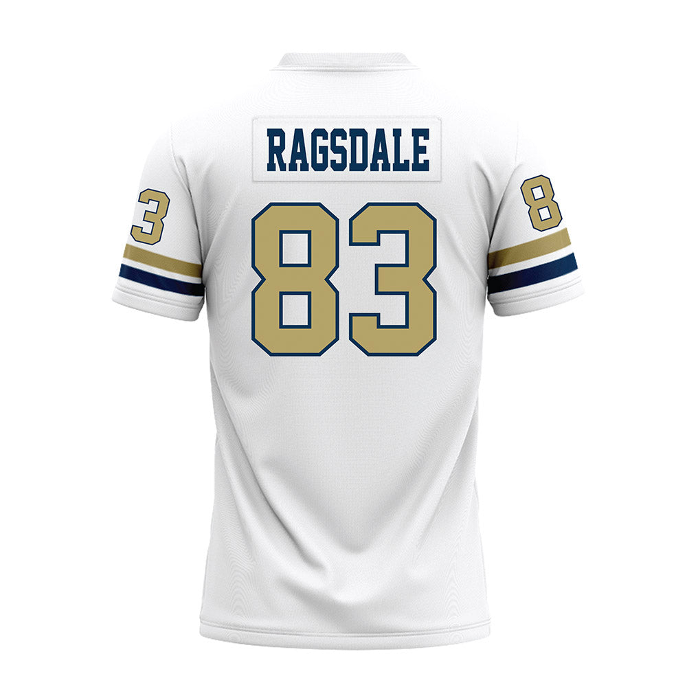 Georgia Tech - NCAA Football : Blake Ragsdale - White Premium Football Jersey