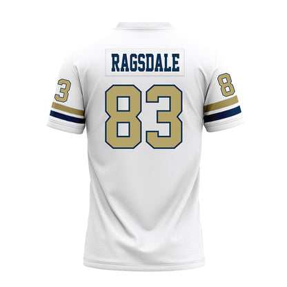 Georgia Tech - NCAA Football : Blake Ragsdale - White Premium Football Jersey
