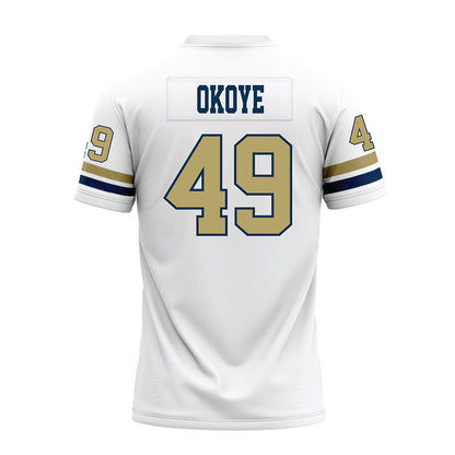 Georgia Tech - NCAA Football : Chuma Okoye - White Premium Football Jersey