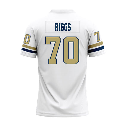 Georgia Tech - NCAA Football : Jameson Riggs - White Premium Football Jersey