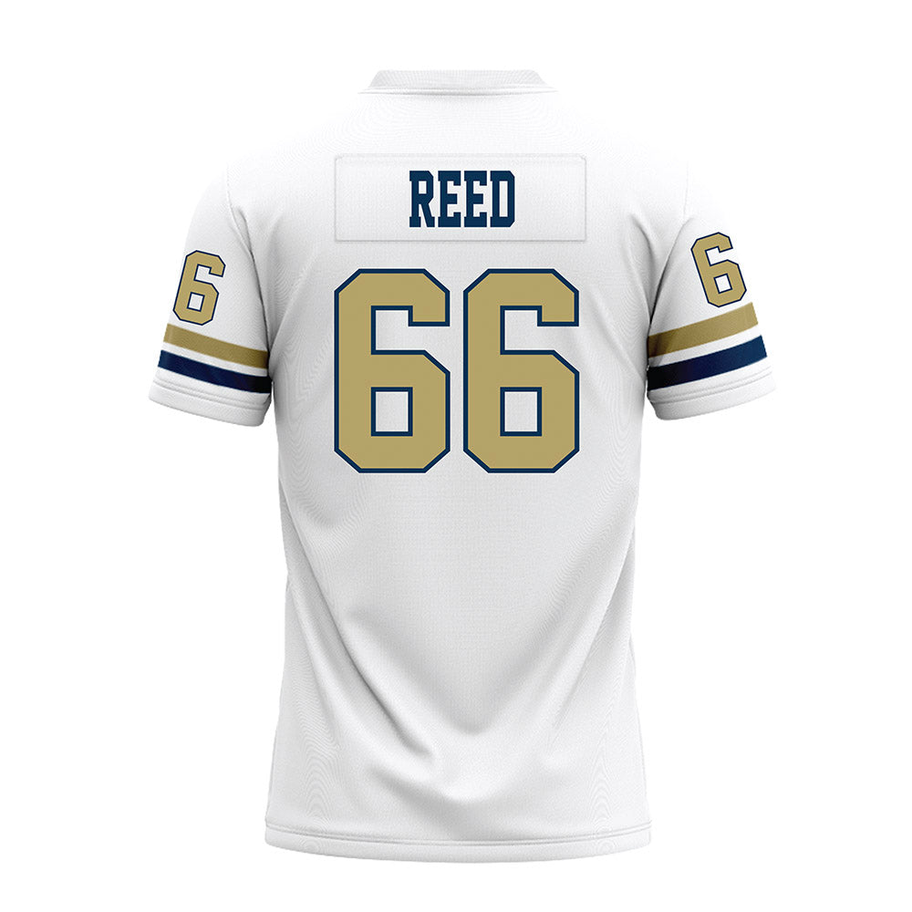 Georgia Tech - NCAA Football : William Reed - White Premium Football Jersey-1