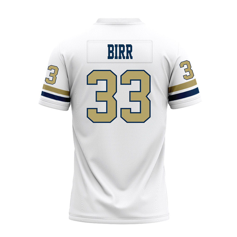 Georgia Tech - NCAA Football : Aidan Birr - White Premium Football Jersey