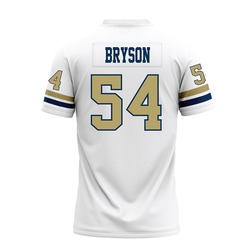 Georgia Tech - NCAA Football : Jimmy Bryson - White Premium Football Jersey-1
