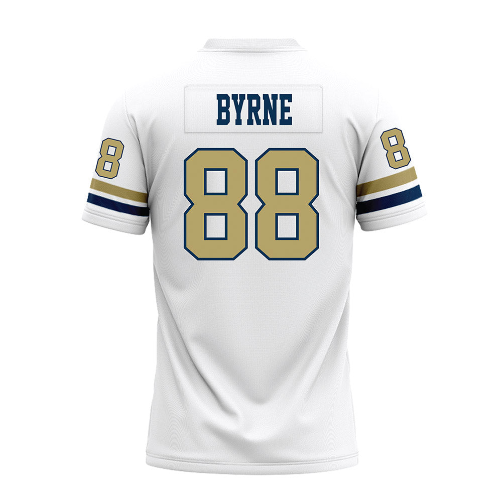 Georgia Tech - NCAA Football : J.T. Byrne - White Premium Football Jersey-1