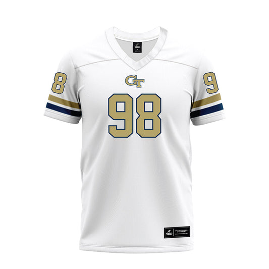 Georgia Tech - NCAA Football : Amontrae Bradford - White Premium Football Jersey
